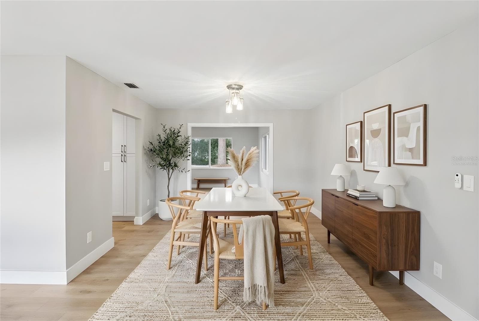 Dining Room. Virtually Staged. - 1412 DIGARMO TER, DELTONA