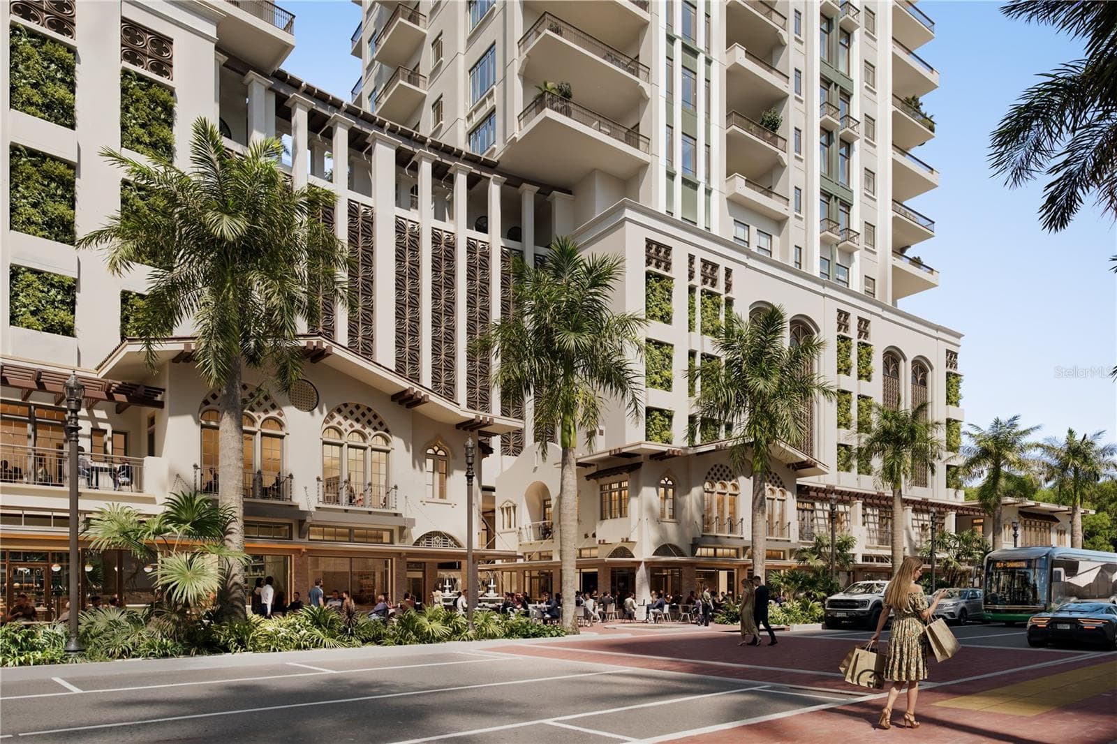 Spanning nearly 400 feet on South Palm Avenue, Mira Mar will create an exceptional pedestrian experience with curated retail and boutique spaces just steps from Sarasota’s dining, shopping, and culture. - 65 S PALM AVE #1001, SARASOTA
