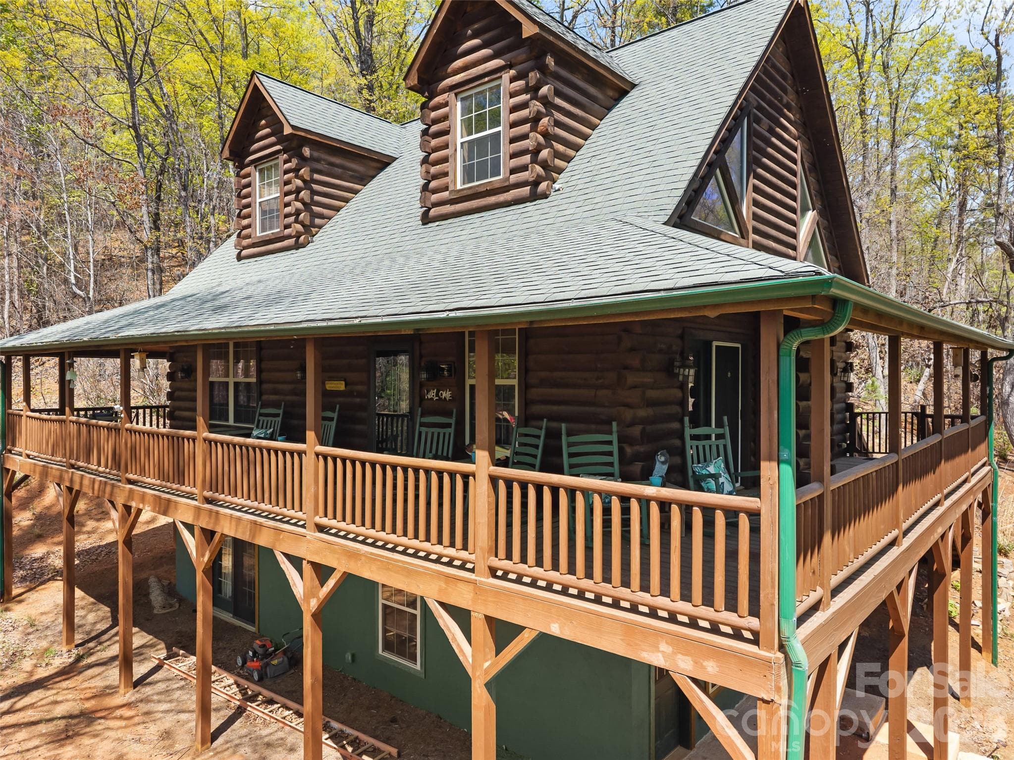 Front view - 462 Deep Woods Lane, Saluda
