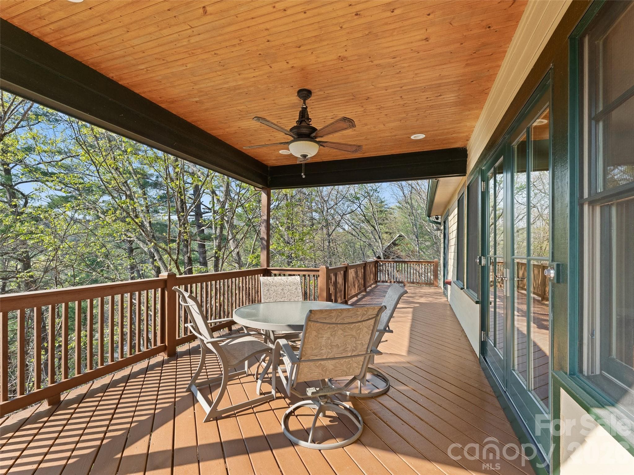 Upper level deck perfect for many seasons. - 5 Stegall Lane, Asheville