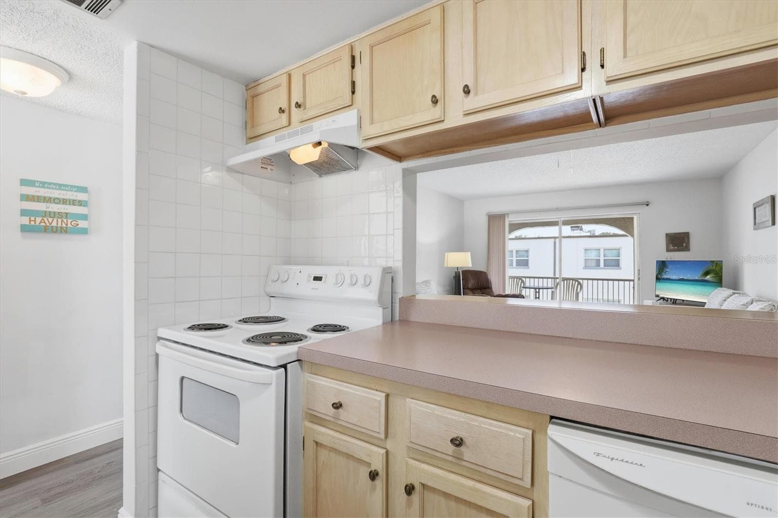 Open to living view - 7701 STARKEY RD #412, SEMINOLE