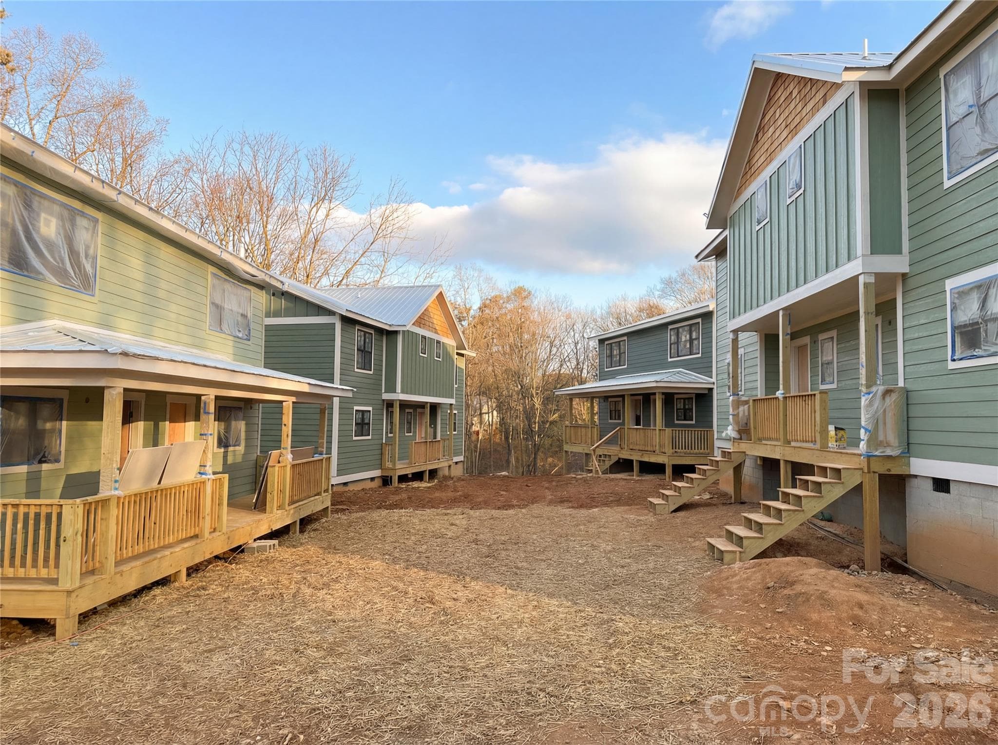 Phase 1 of the community: 8 units - 17 Fireside Drive, Asheville