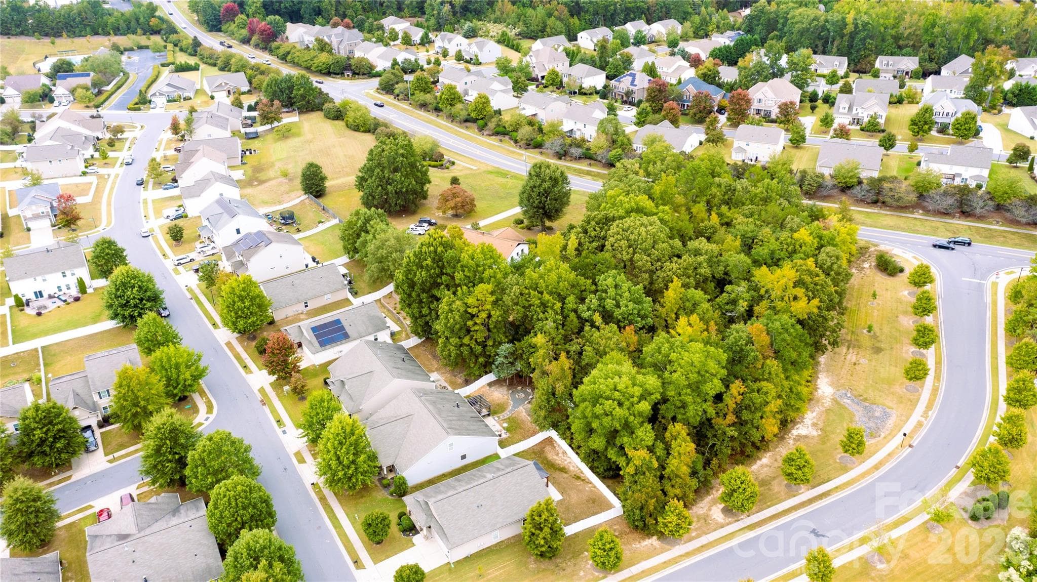 Birdseye view of site - 13309 Zoar Road, Charlotte