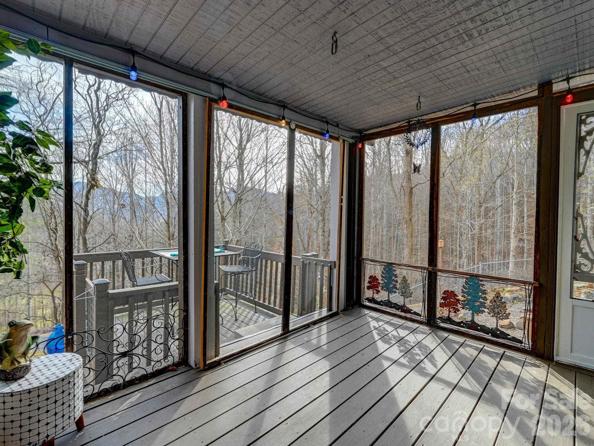 Large Screened-In Porch - 90 Davidson Gap Road, Leicester