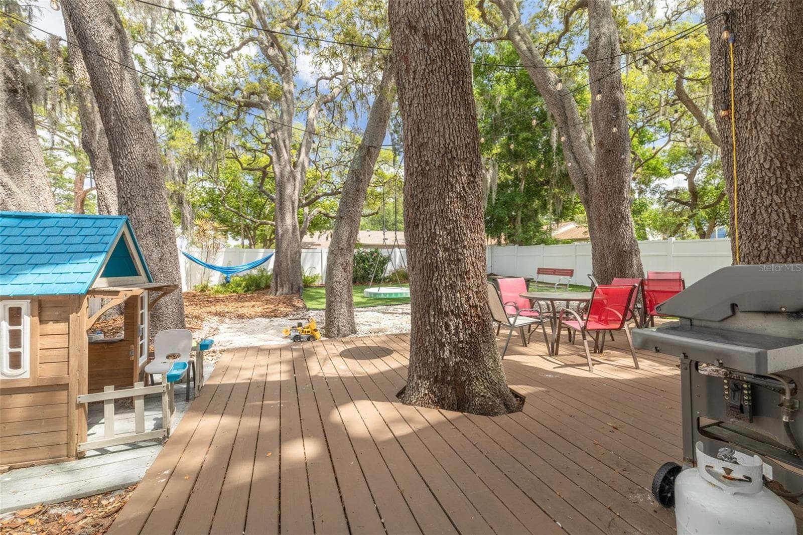 Back yard - 901 VIRGINIA AVE, TARPON SPRINGS