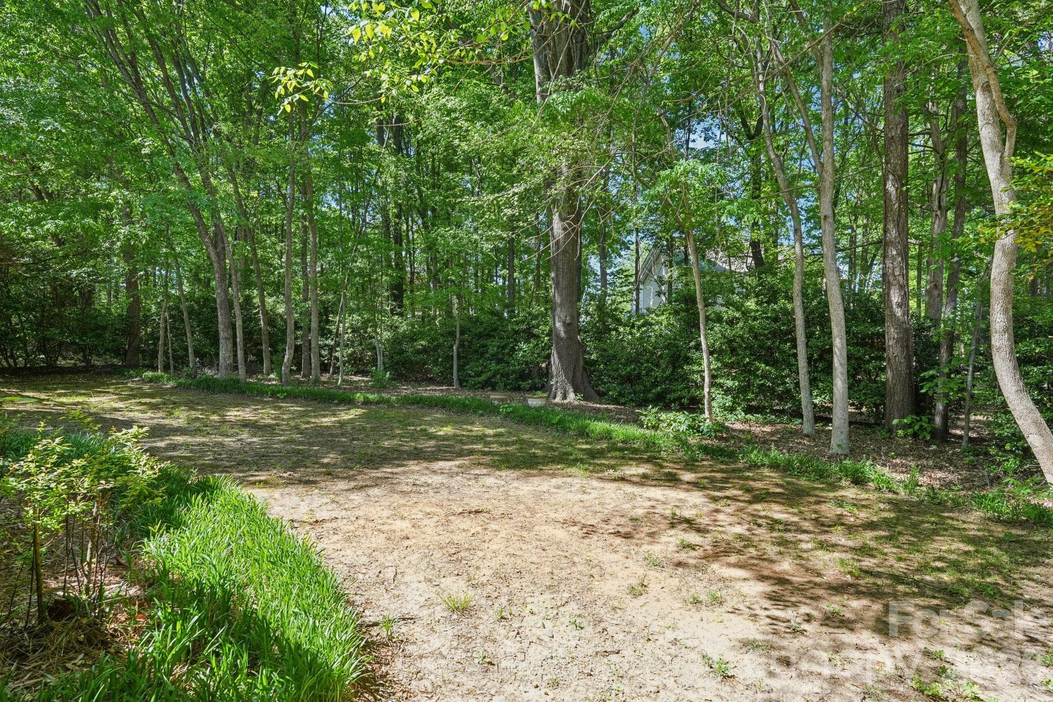 Flat backyard - 1930 Copperplate Road, Charlotte