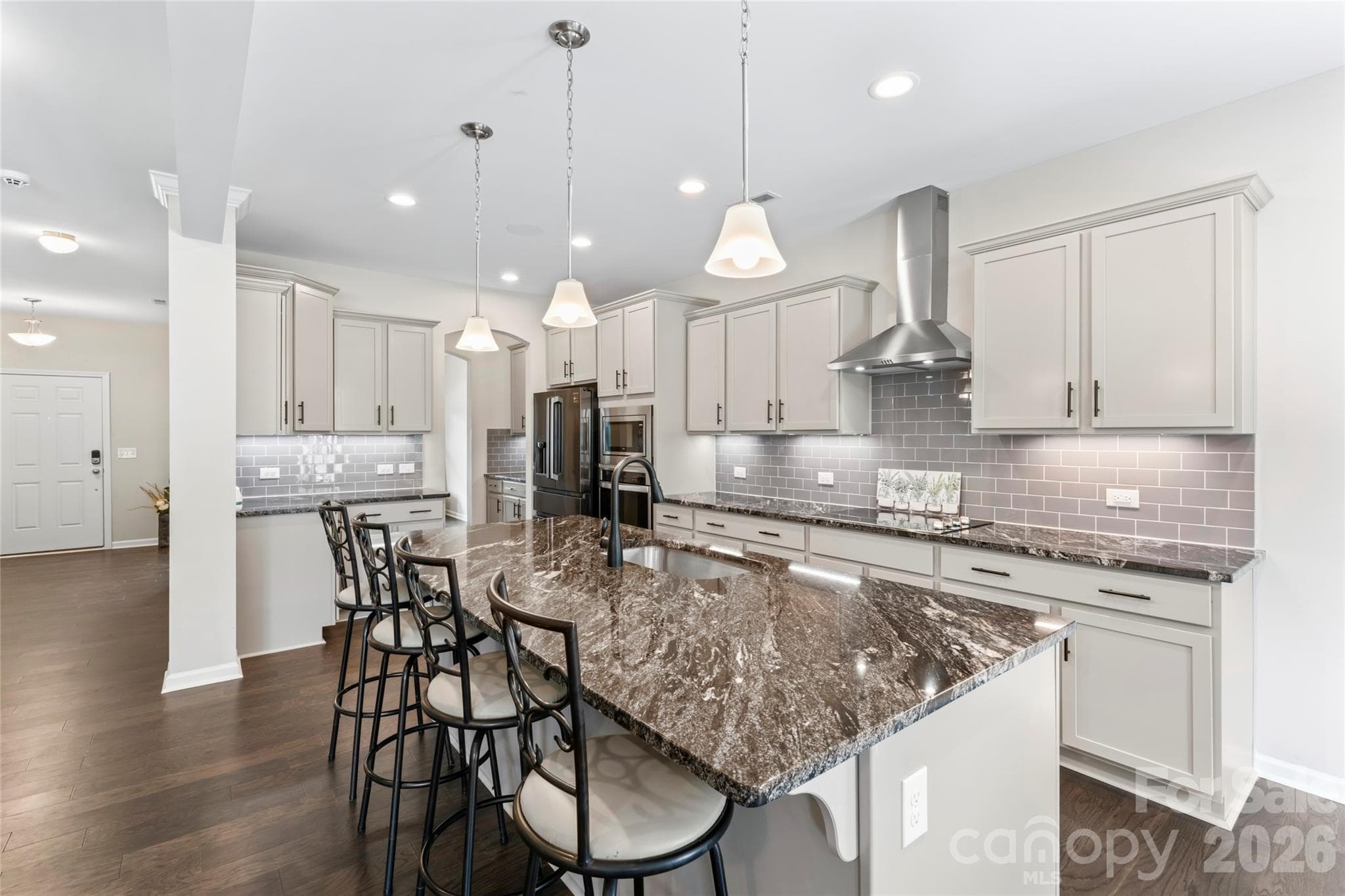 Breakfast bar and huge island - 2014 Mcdonald Drive, Stanfield