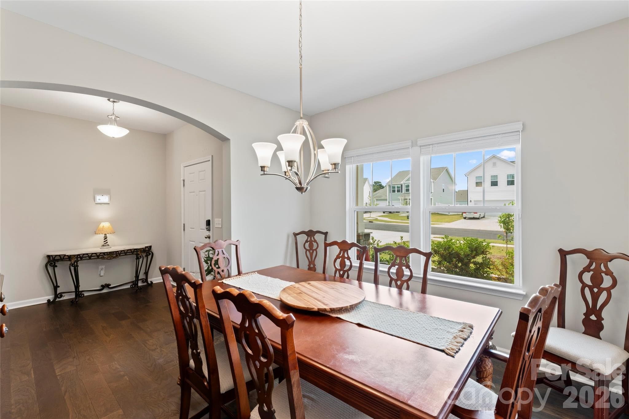 Formal Dining Room, all true Hardwood Flooring on the main - 2014 Mcdonald Drive, Stanfield
