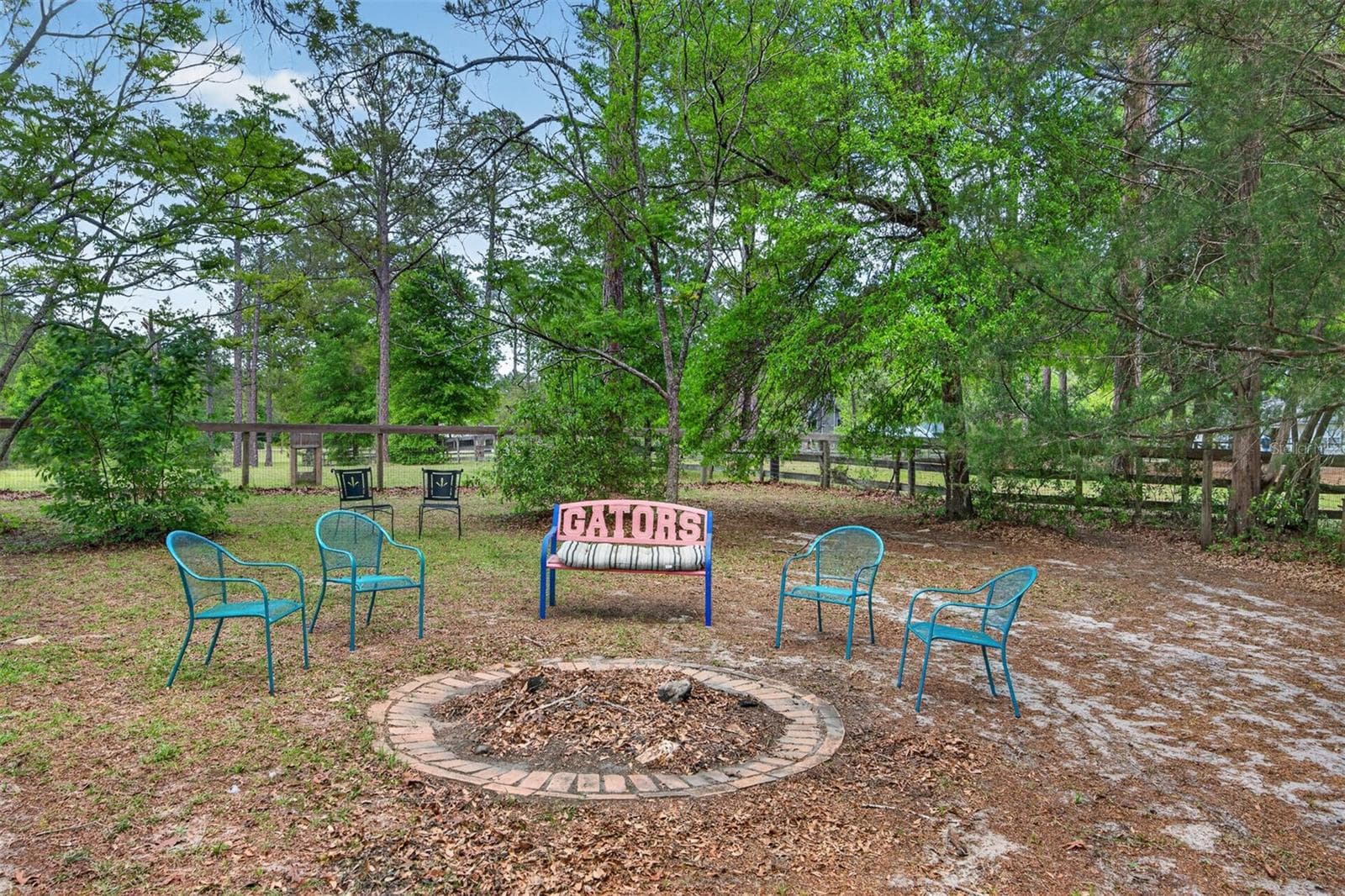 Back yard - 9406 SW 78TH CT, GAINESVILLE