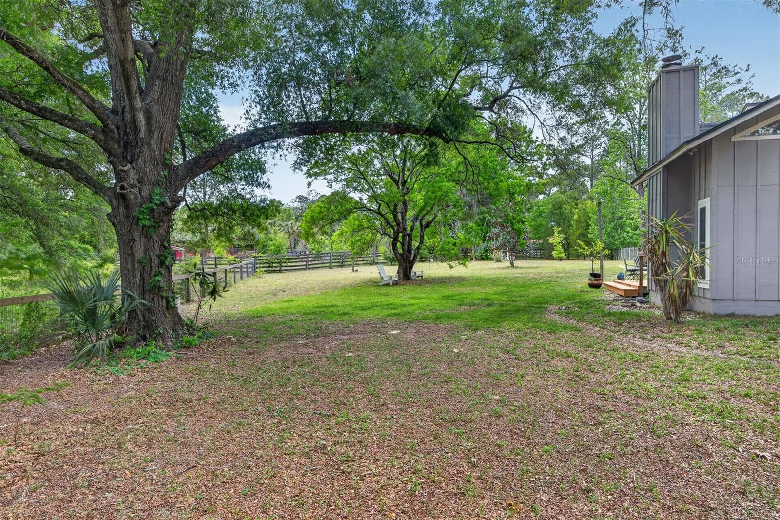 Back yard - 9406 SW 78TH CT, GAINESVILLE