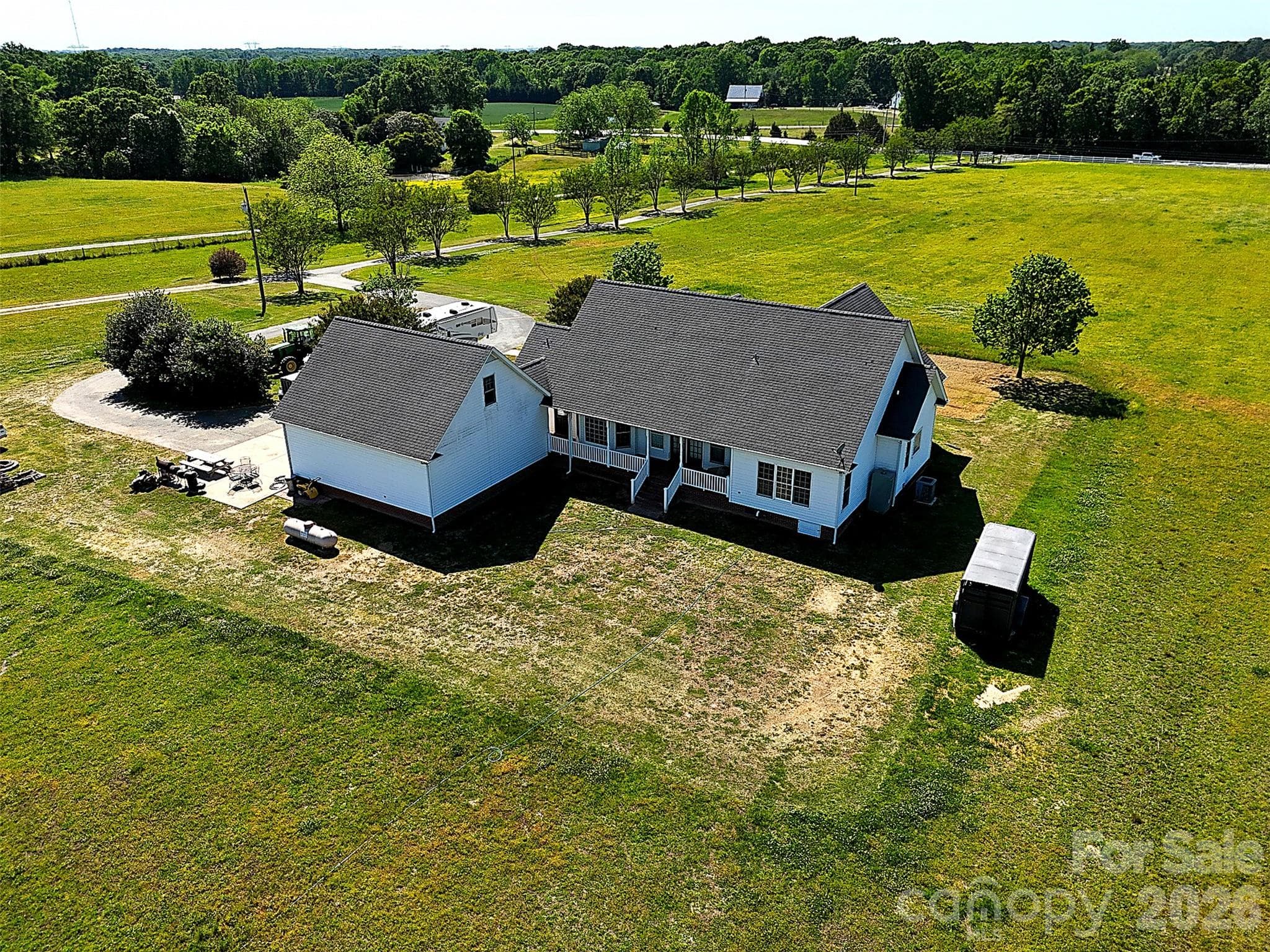 Aerial View - 2921 Old Pageland Marshville Road, Wingate