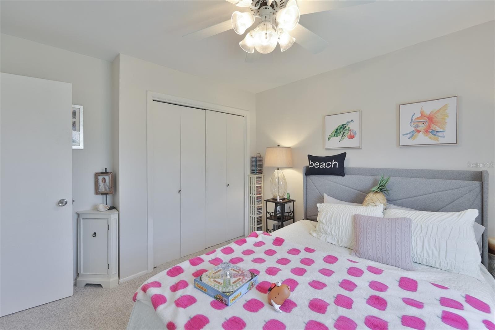 2nd Guest Bedroom, Newer Plush Carpet, Extra Closet Space - 1704 DANBURY DR, SUN CITY CENTER