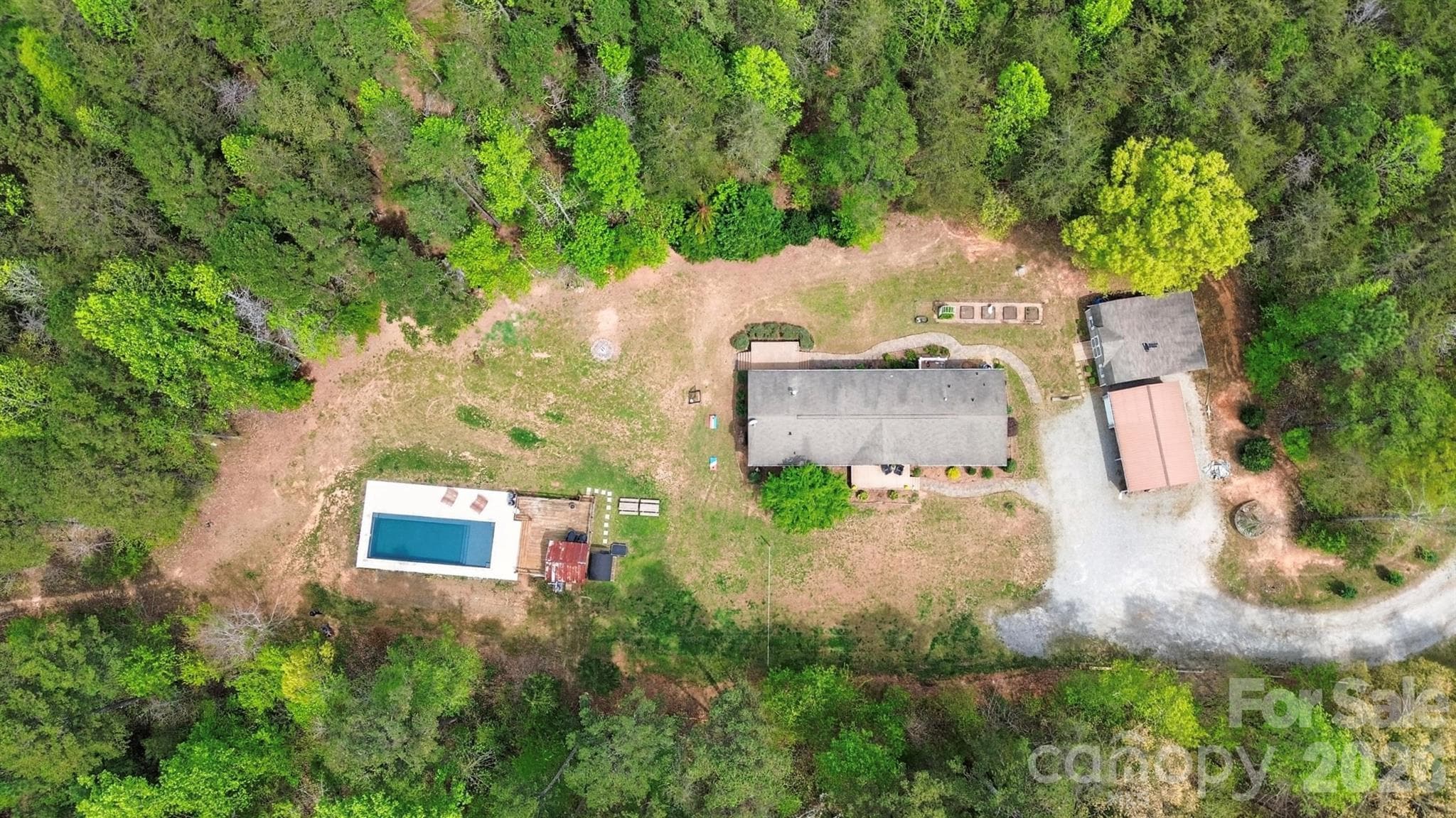 Acreage at 155 Amity Church Road, Iron Station, photo 2 of 43