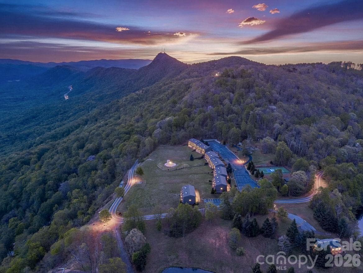 The Brow at sunset - 2881 White Oak Mountain Road, Columbus