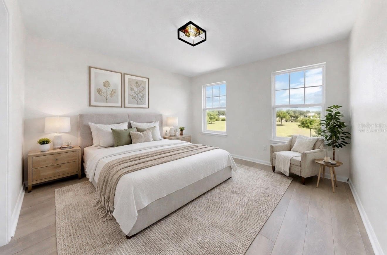 Virtually Staged Bedroom 2 - 12317 BAY ESTUARY BND, RIVERVIEW