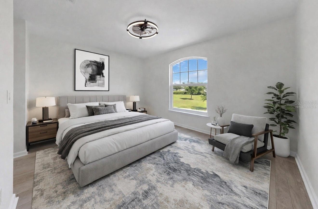 Virtually Staged Bedroom 4 - 12317 BAY ESTUARY BND, RIVERVIEW