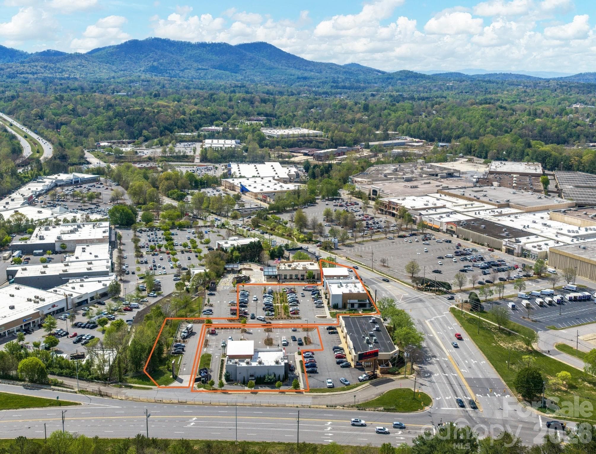 15-40 Peaks Center Lane Parcel Outline - Asheville