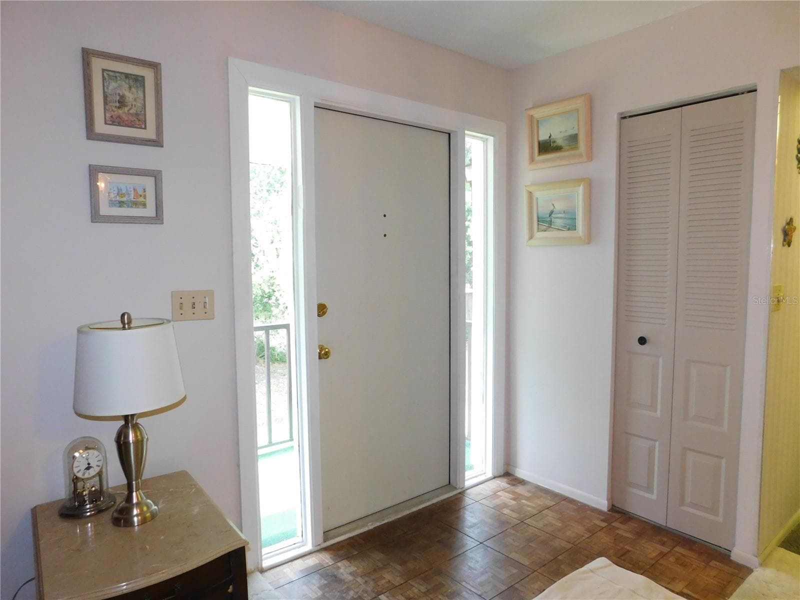 Inside front door and closet - 5400 34TH ST W #L5, BRADENTON