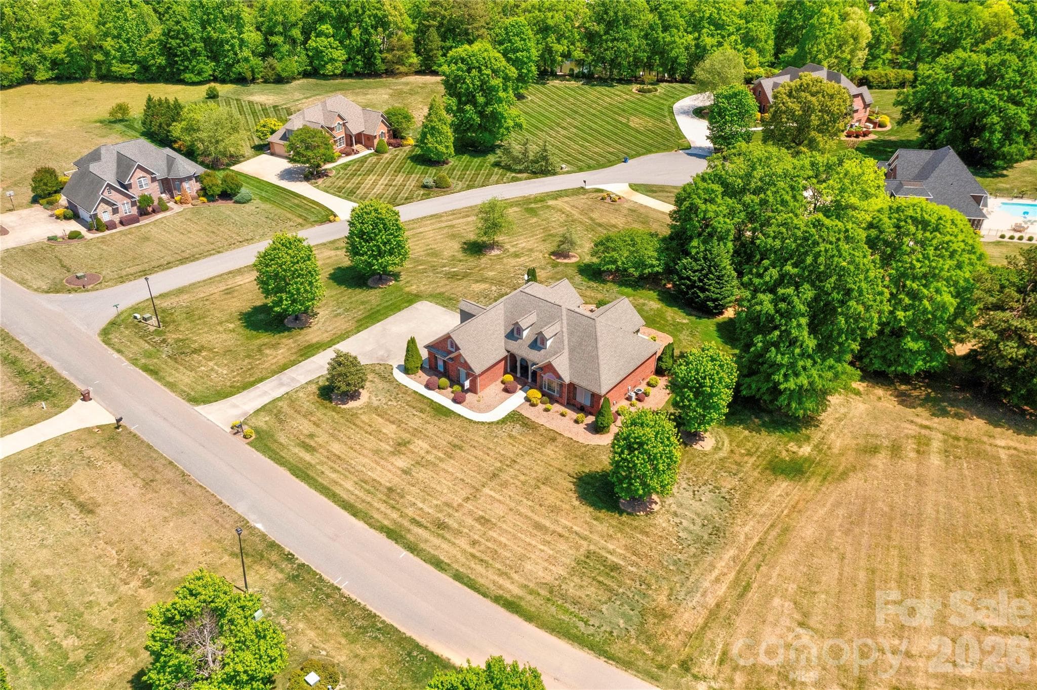 Aerial View - 207 Cross Creek Drive, Cherryville