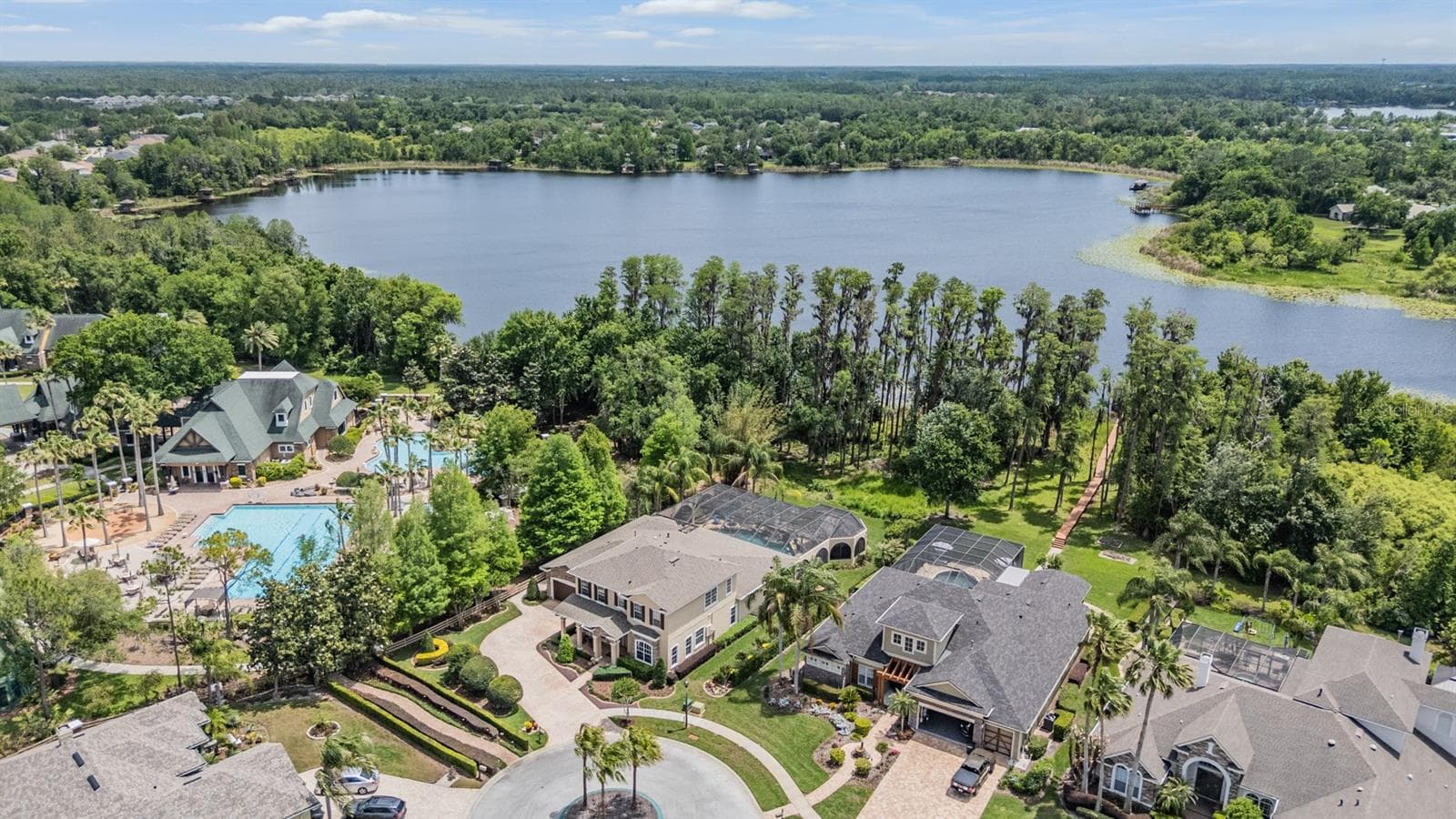 This Beautiful Home is situated on Bay Lake, a quiet non motorized lake next to community amenities - 21246 QUIET HAVEN CT, LAND O LAKES