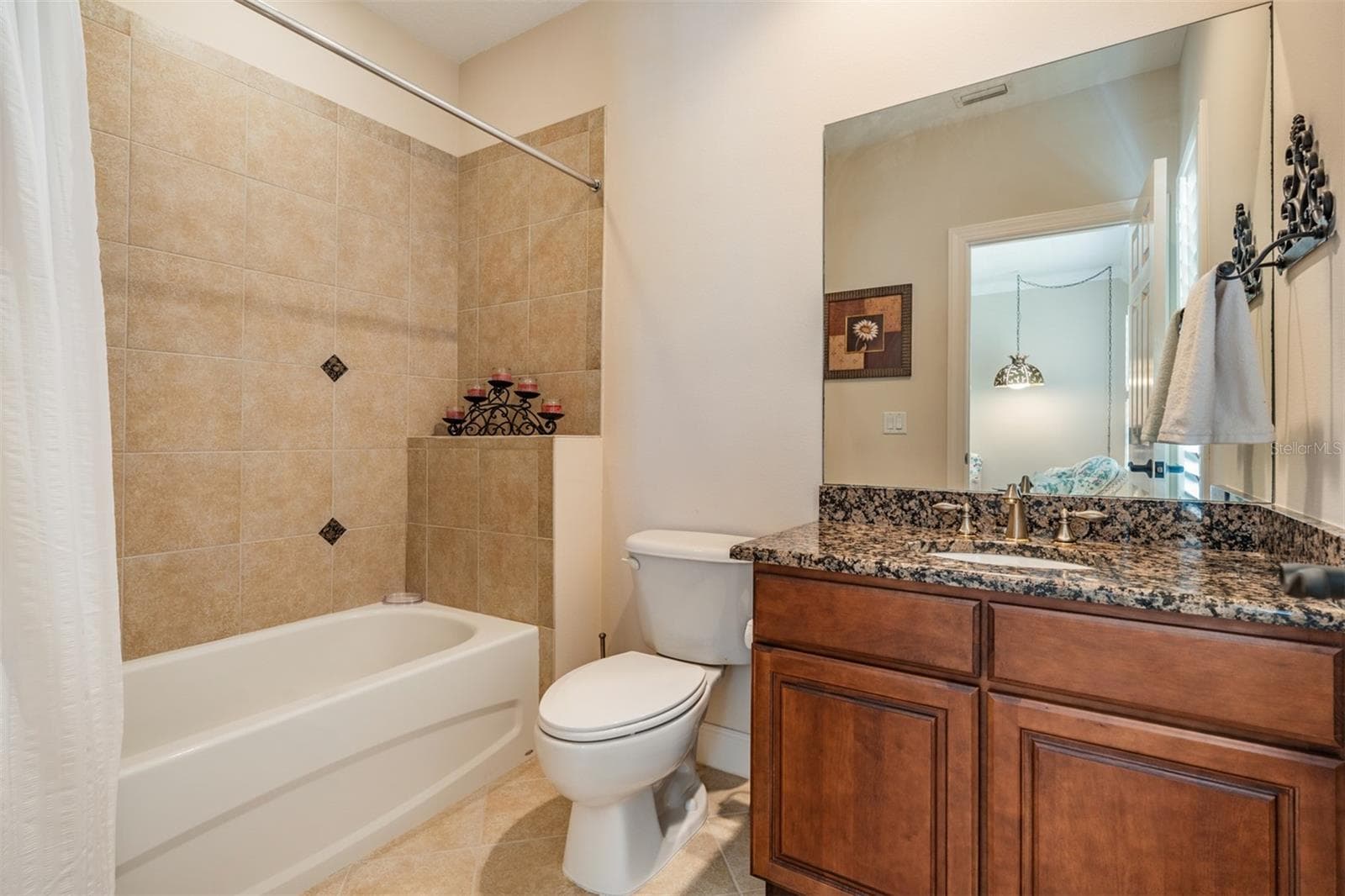 Bedroom 5 Private Bath Upstairs - 21246 QUIET HAVEN CT, LAND O LAKES