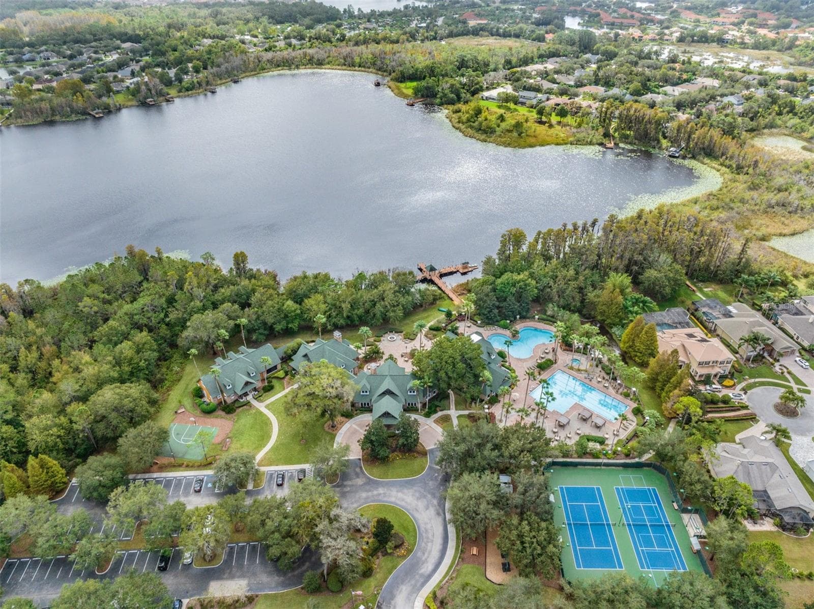 Community Clubhouse, pools, playgrounds and dock - 21246 QUIET HAVEN CT, LAND O LAKES