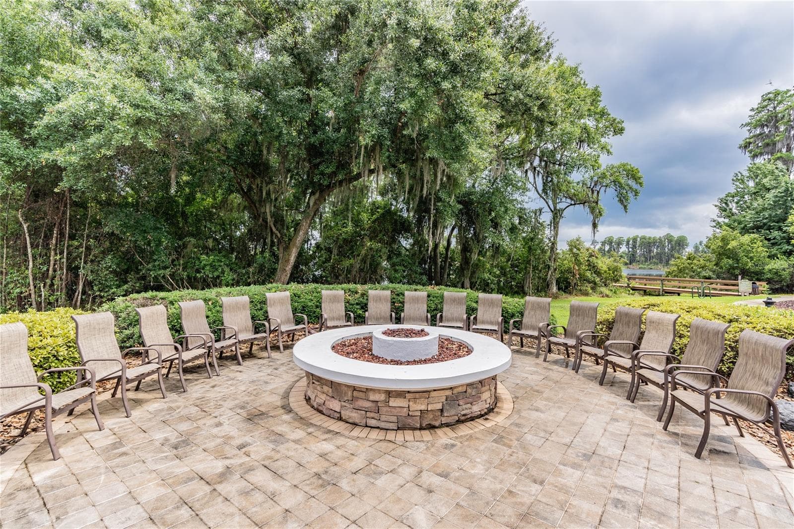 Community Fire Pit - 21246 QUIET HAVEN CT, LAND O LAKES