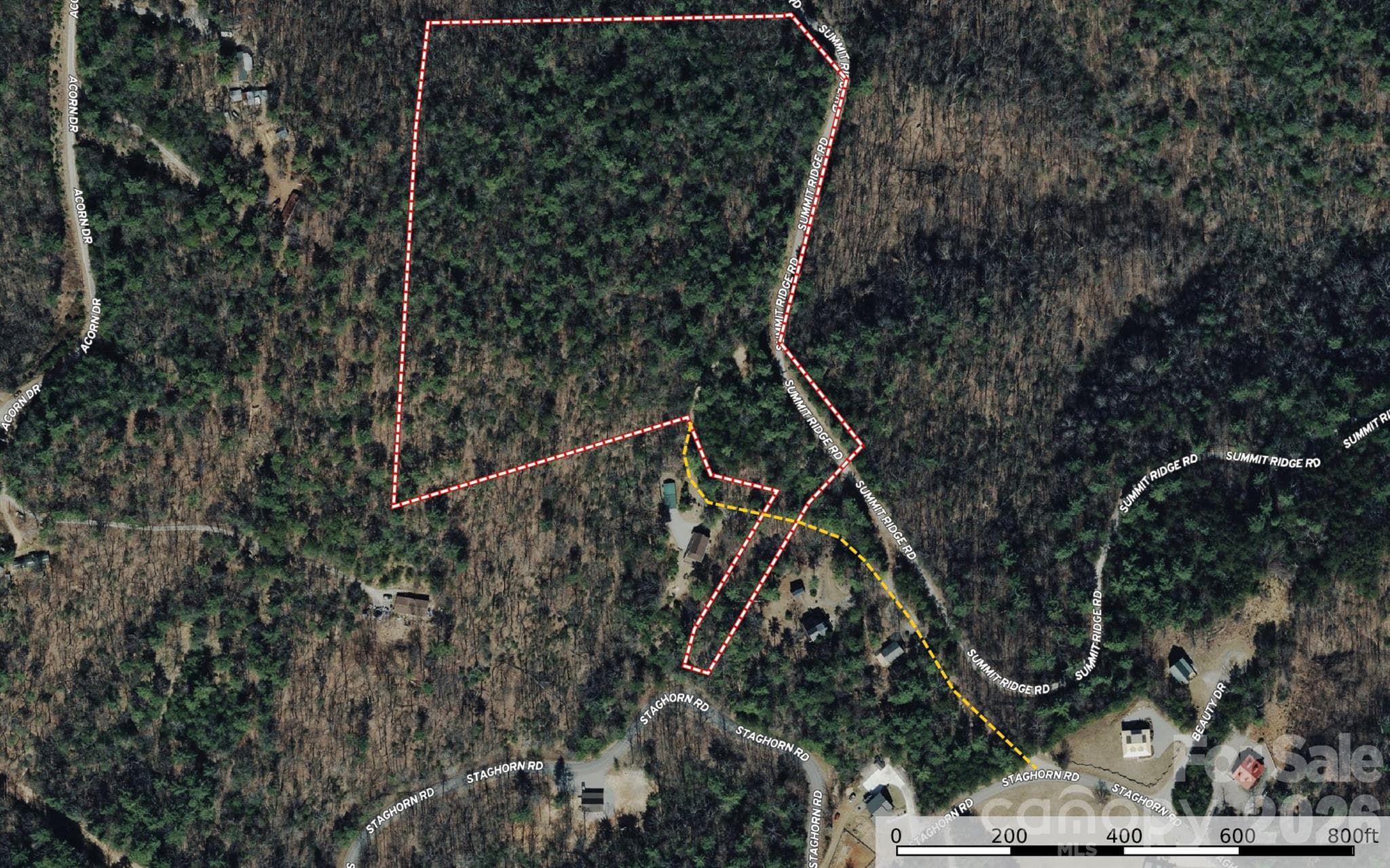 Aerial - TBD Staghorn Road, Purlear