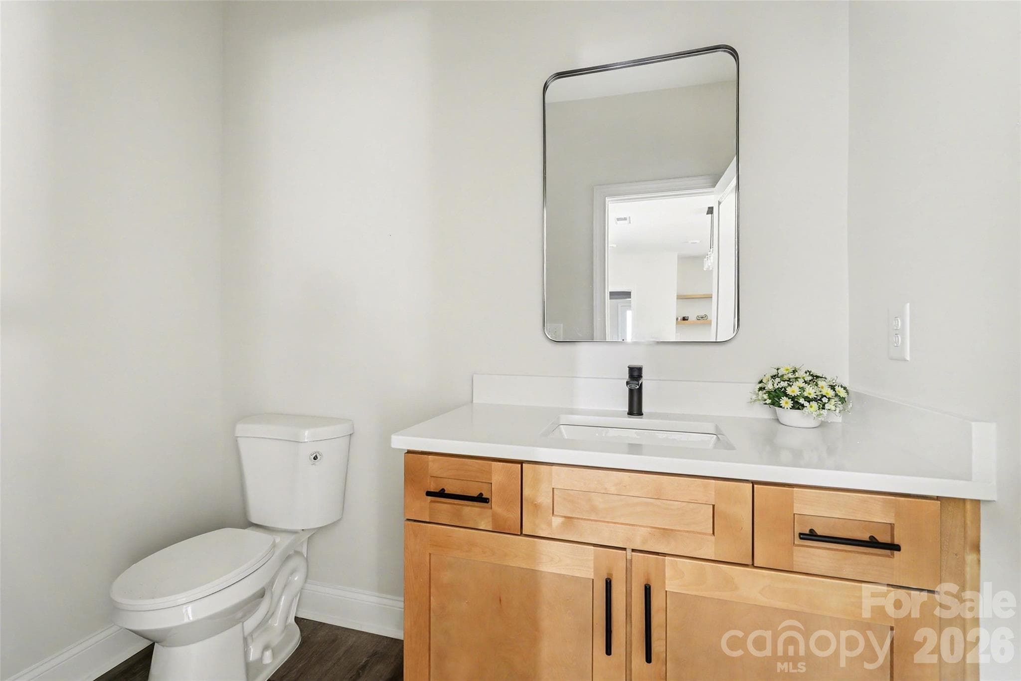 Half bath directly off kitchen - Gastonia