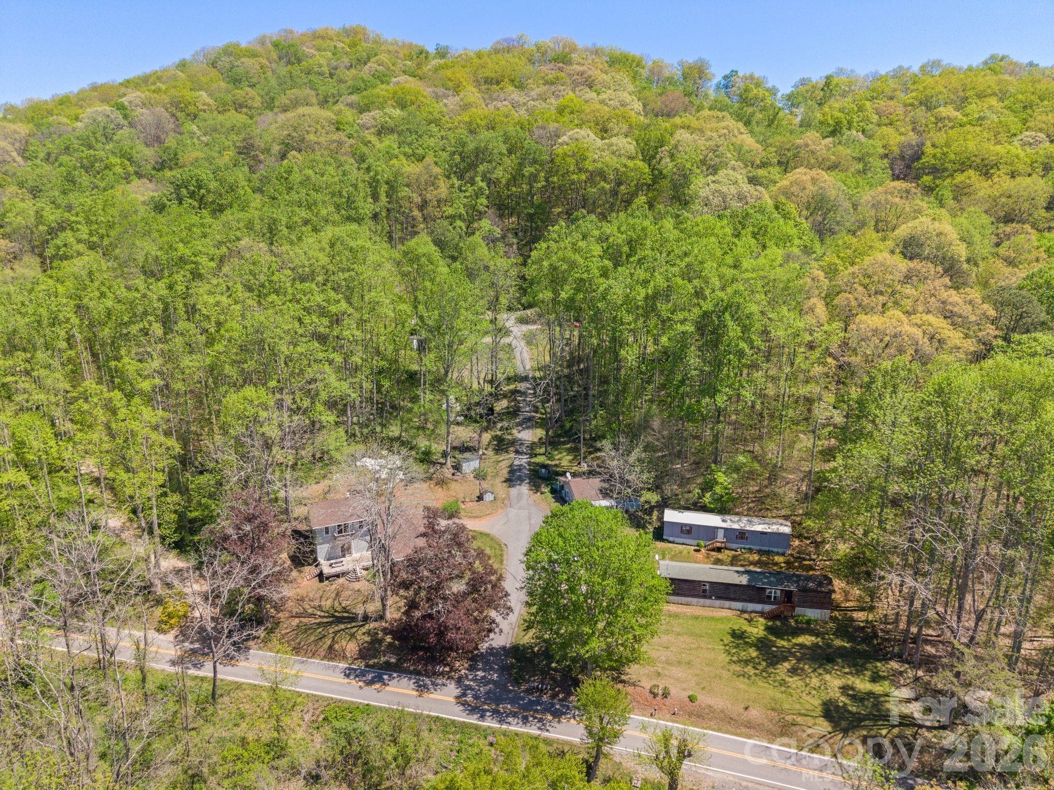 8 total units, self contained and private on 3 separate parcels - 290 Hookers Gap Road, Candler