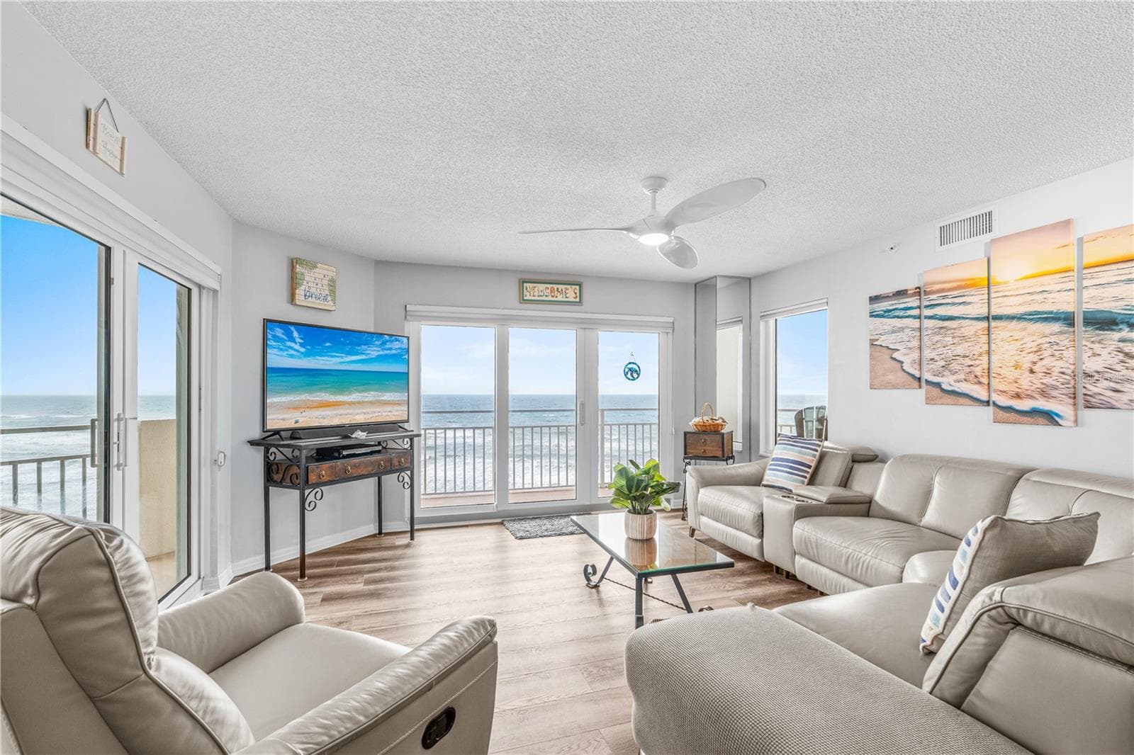 Living with 2 Sets of Sliders NE VIEW - 2967 S ATLANTIC AVE #903, DAYTONA BEACH SHORES