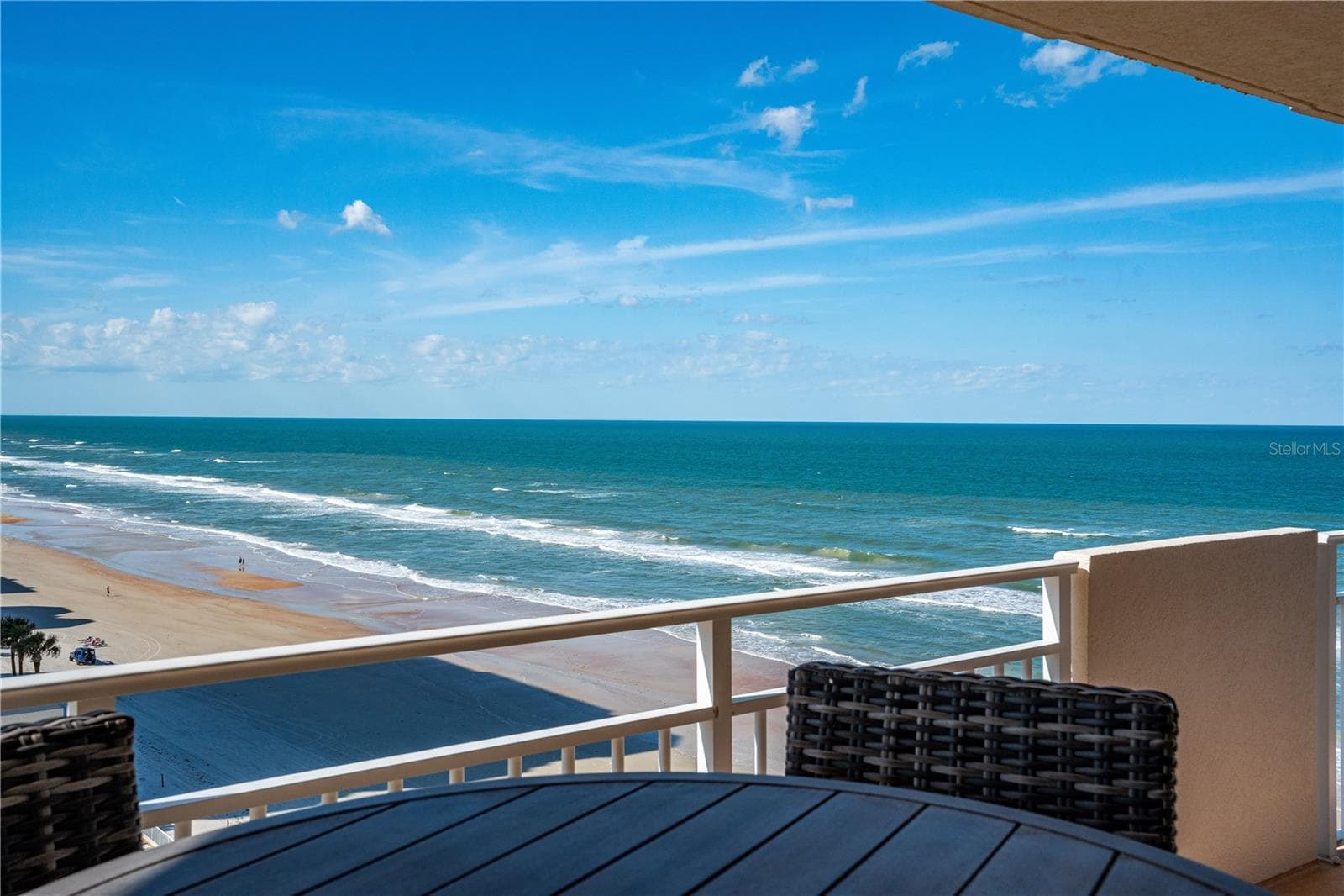 NE end of balcony with view of Ocean. - 2967 S ATLANTIC AVE #903, DAYTONA BEACH SHORES