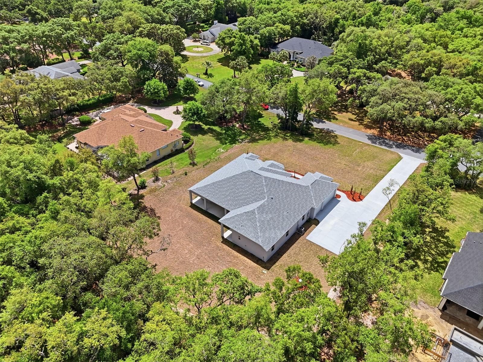 Aerial of Estate - 421 W CHASE ST, HERNANDO