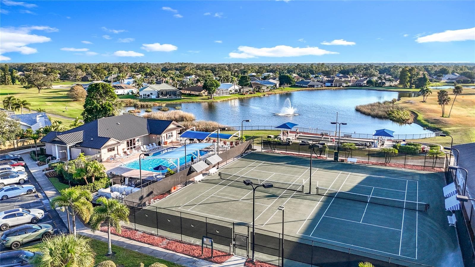Har-Tru surface Tennis courts - 6948 STONEYWALK CT, BRADENTON