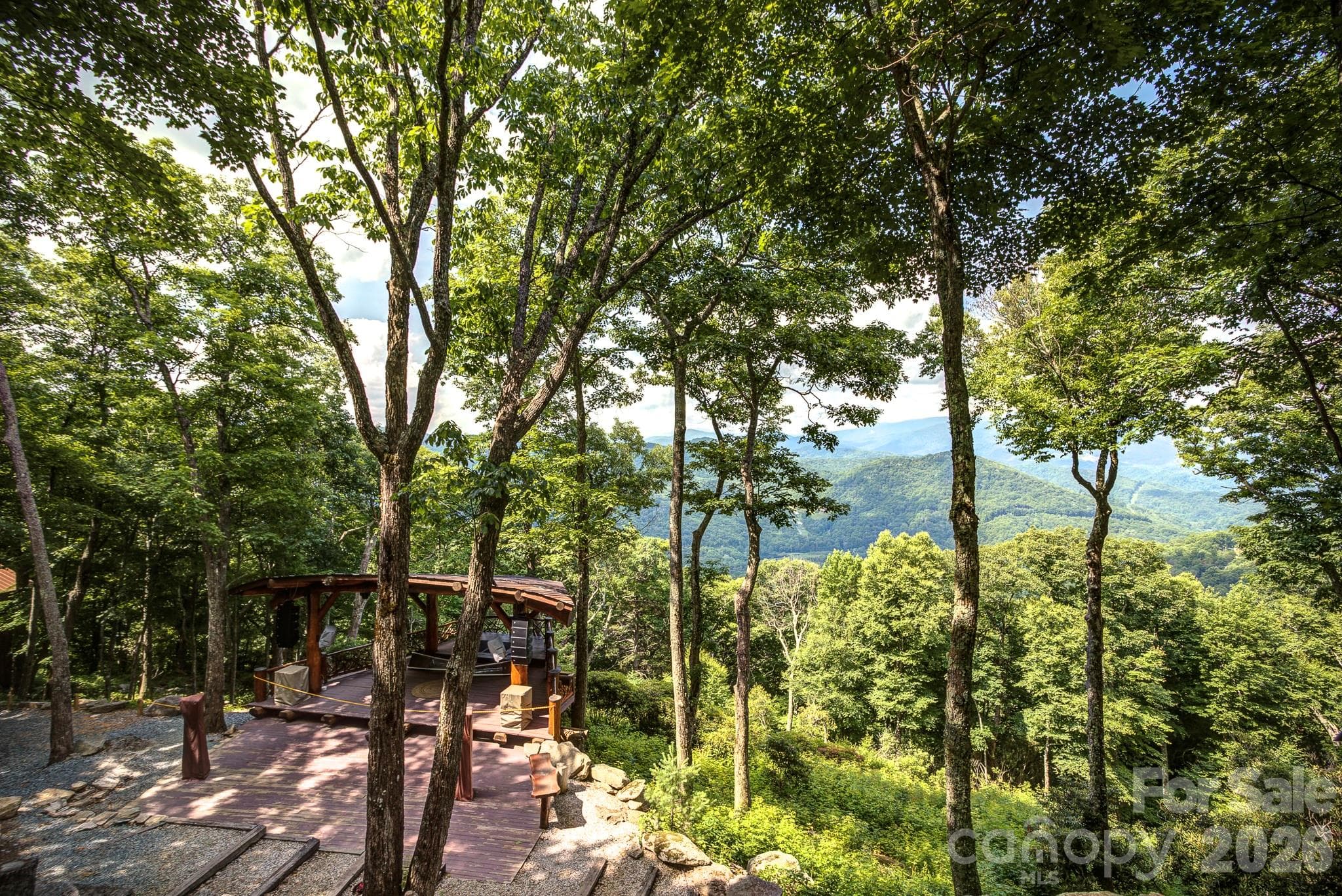 Outdoor amphitheater for summer concerts - ES-21 Eagle Springs Trail, Banner Elk