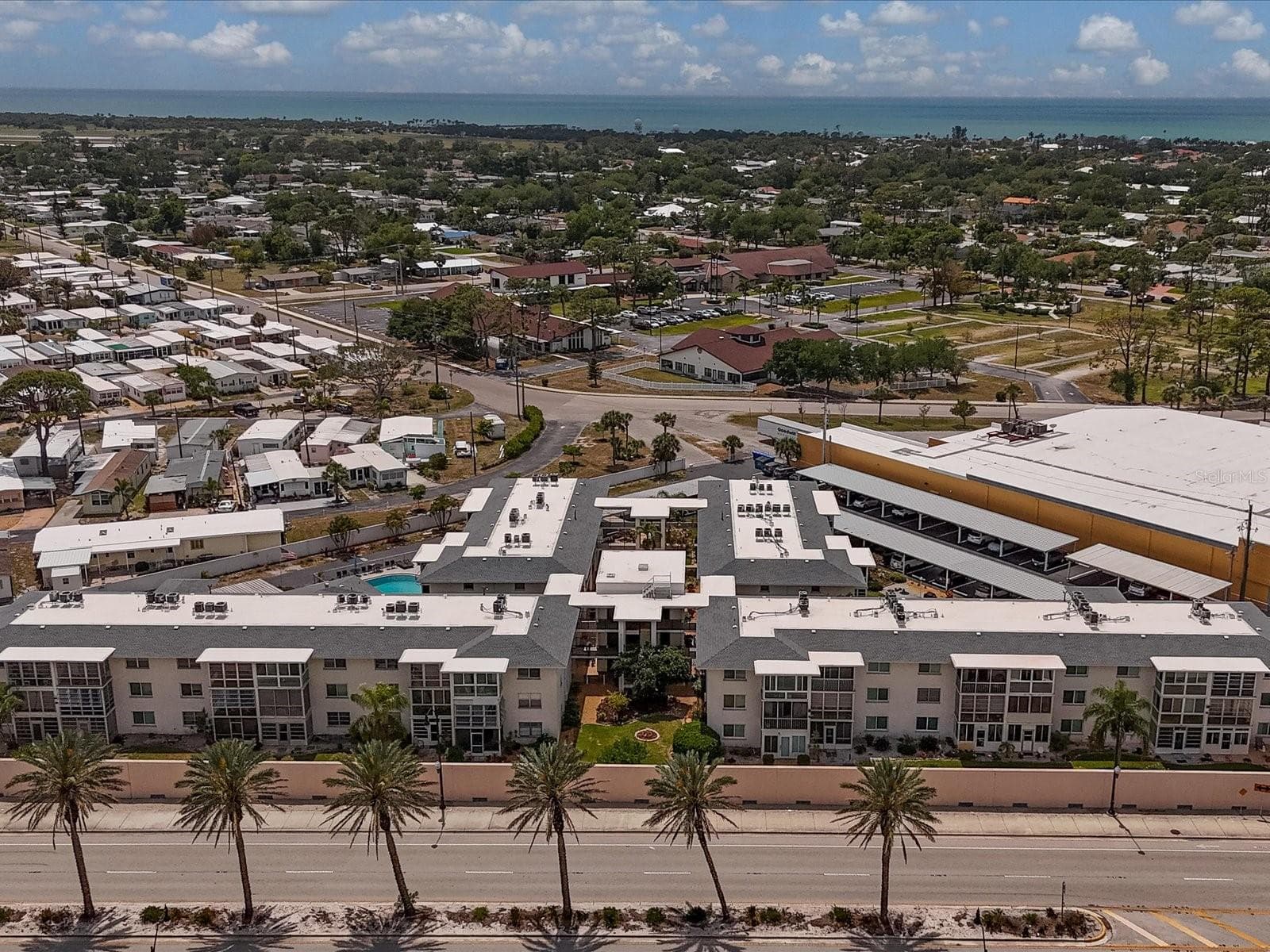 Aerial - 708 TAMIAMI TRL S #105, VENICE