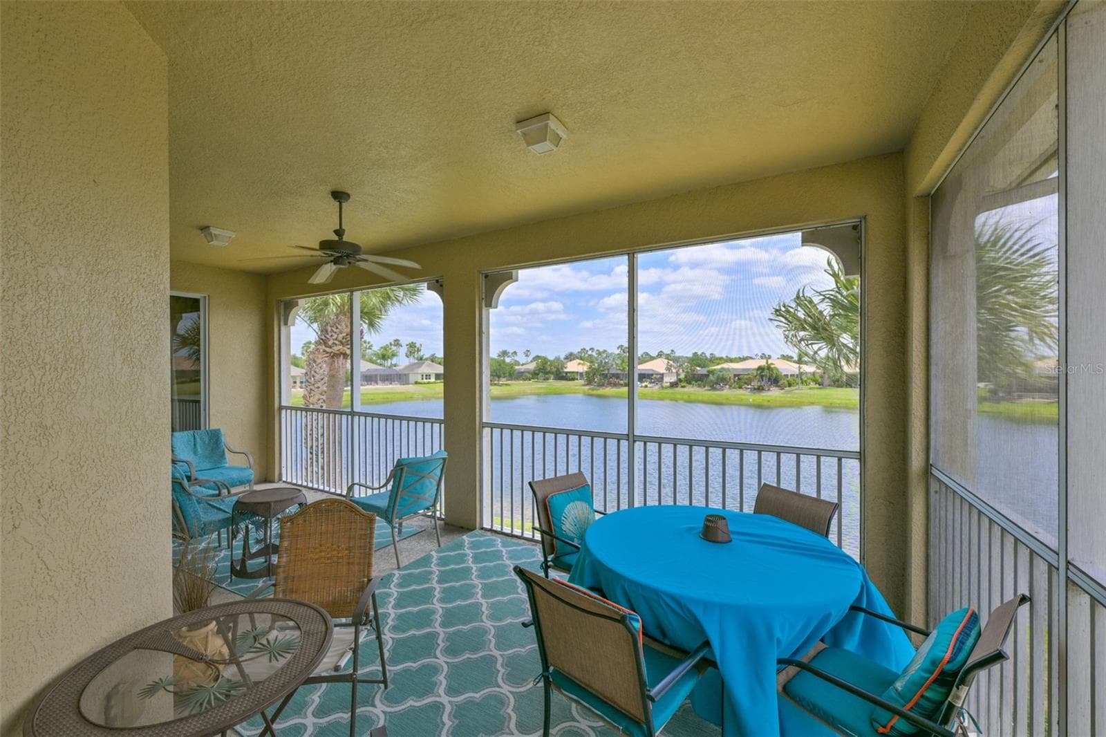 Morning coffee from your lanai as you watch the sun rise. - 1330 EMERALD DUNES DR, SUN CITY CENTER