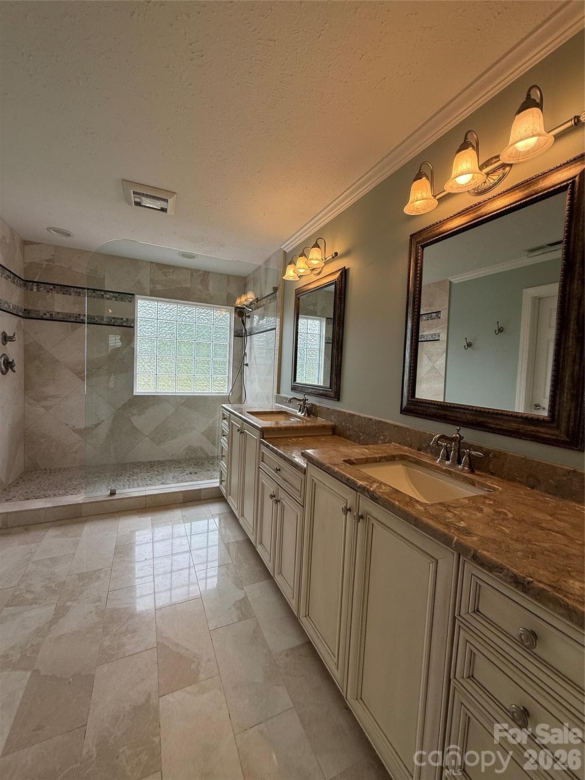 Beautifully renovated Master Bath (All Custom Tile ) - 8219 Deer Drive, Harrisburg