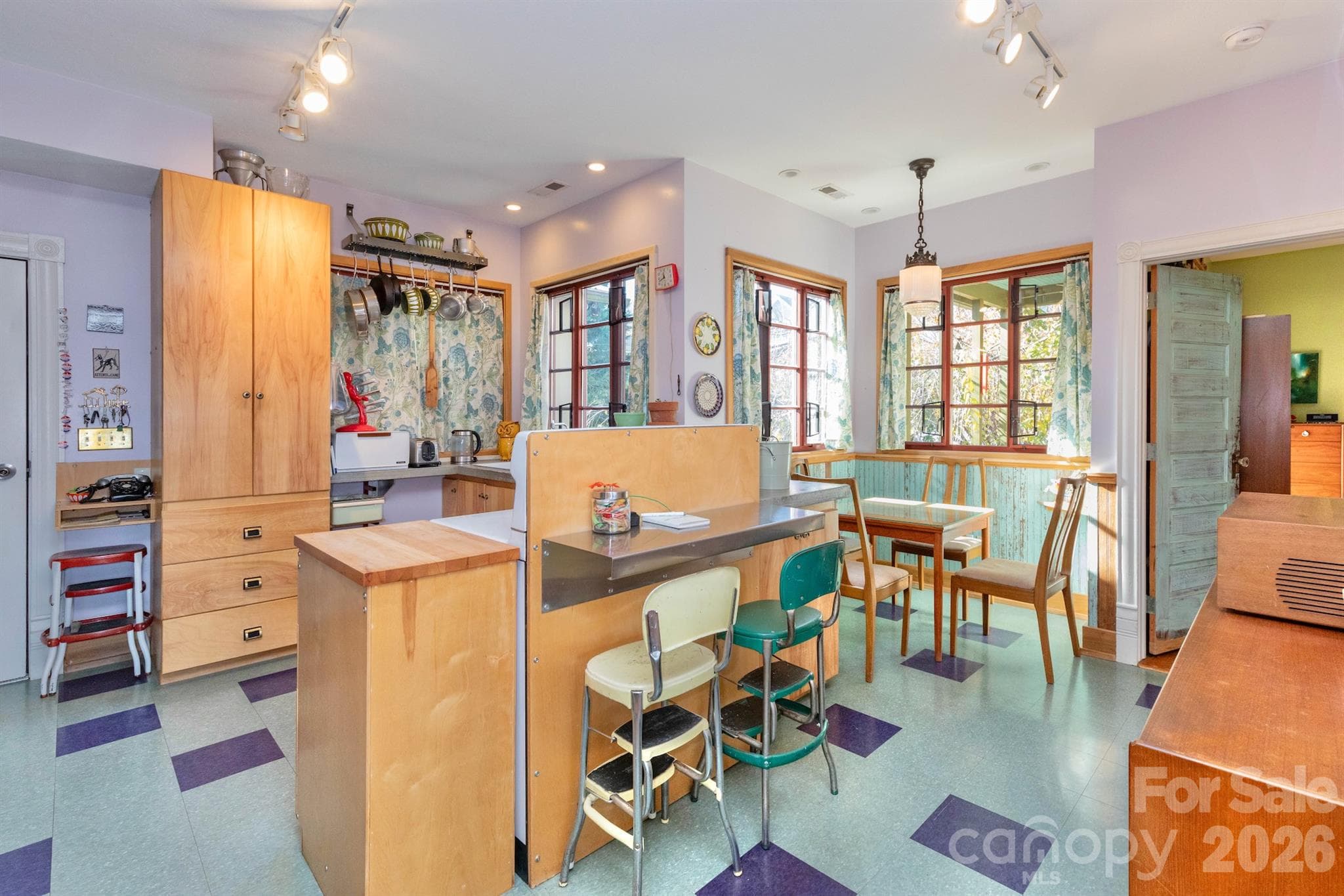 2nd floor kitchen/dining area - 297 Hillside Street, Asheville