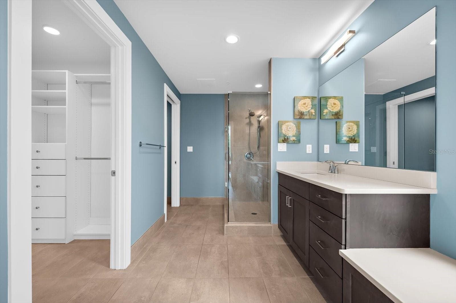 Upgraded Bathroom and large walk in closet - 176 4TH AVE NE #201, ST PETERSBURG