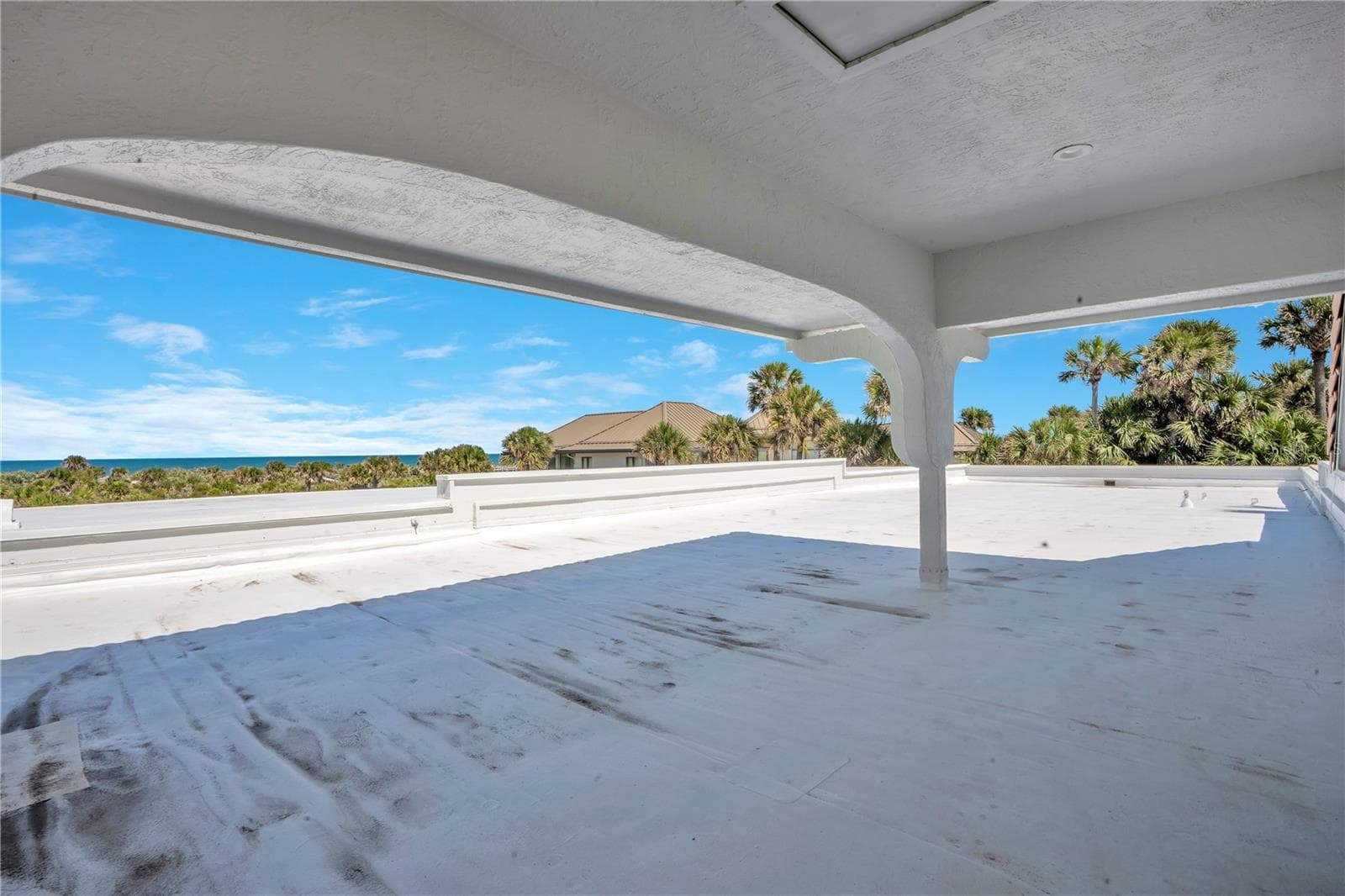 Upper Deck View - 2117 OCEAN DR, NEW SMYRNA BEACH