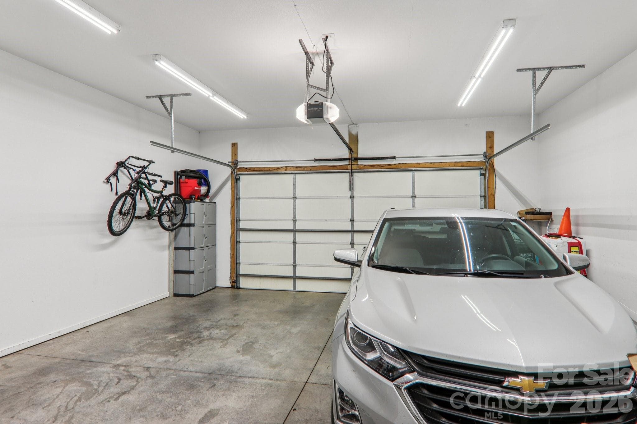 2 car garage main level - 6 Wagon Trace, Flat Rock