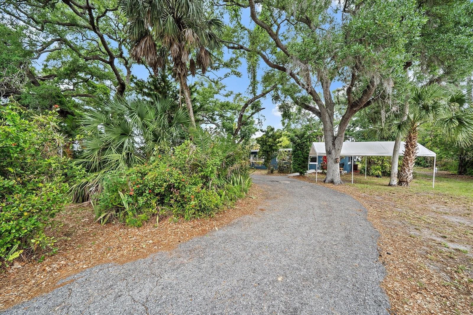 Driveway to property - 2503 53RD AVE W, BRADENTON