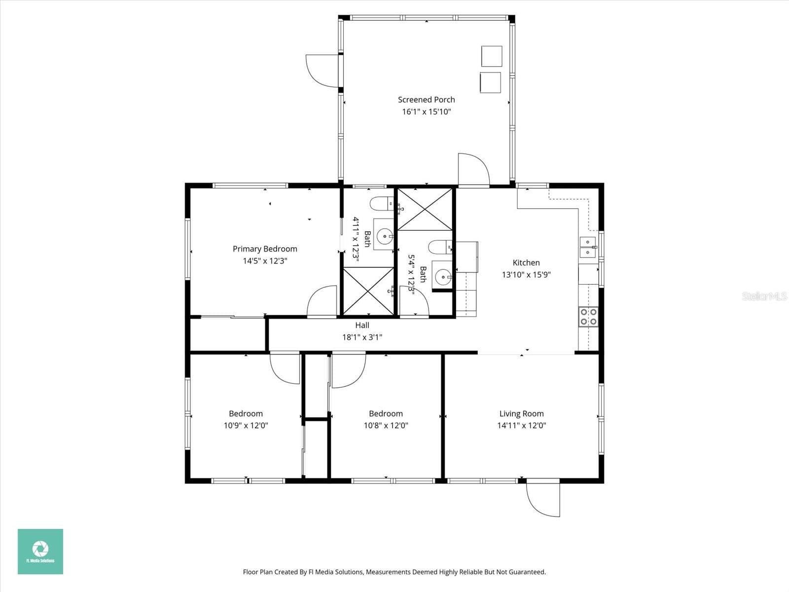 Floorplan - 2503 53RD AVE W, BRADENTON