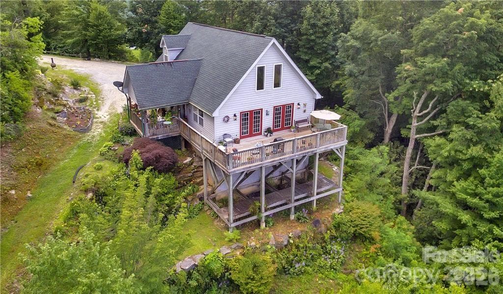 Side Elevation - 612 Old Home Place Road, Tuckasegee