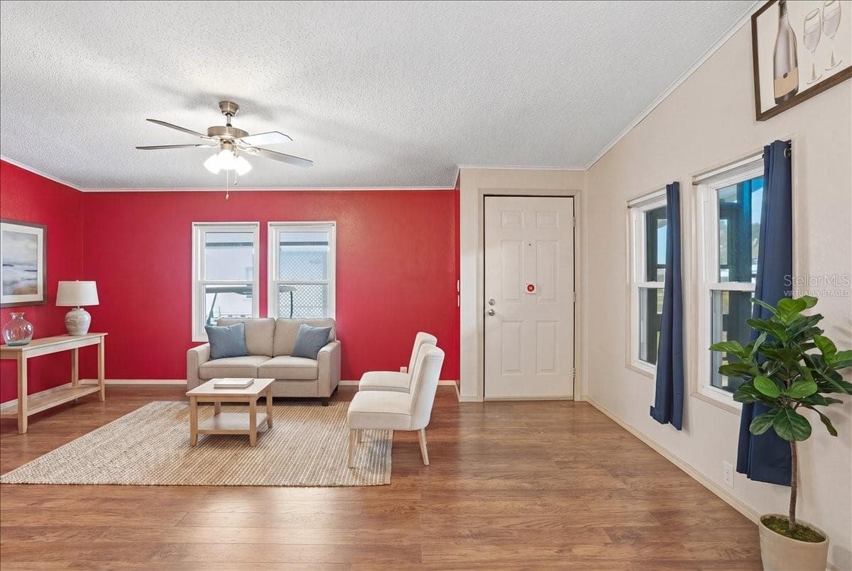 Front interior entrance - Virtually staged - 6144 REDWING AVE, ENGLEWOOD