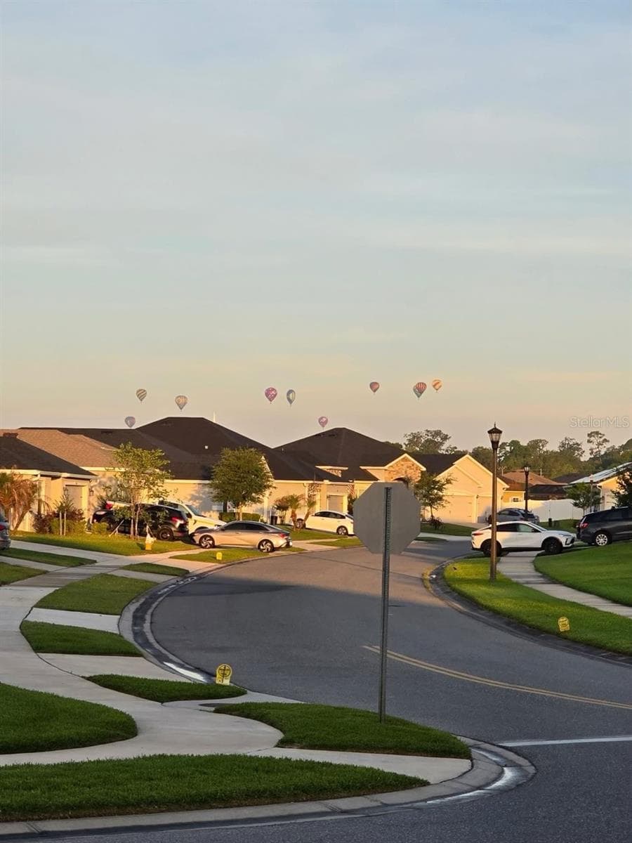View of Hot Air Balloon Show from the Lakeland Sun and Fun Air Show - 1444 CYPRESS VIEW LN, LAKELAND