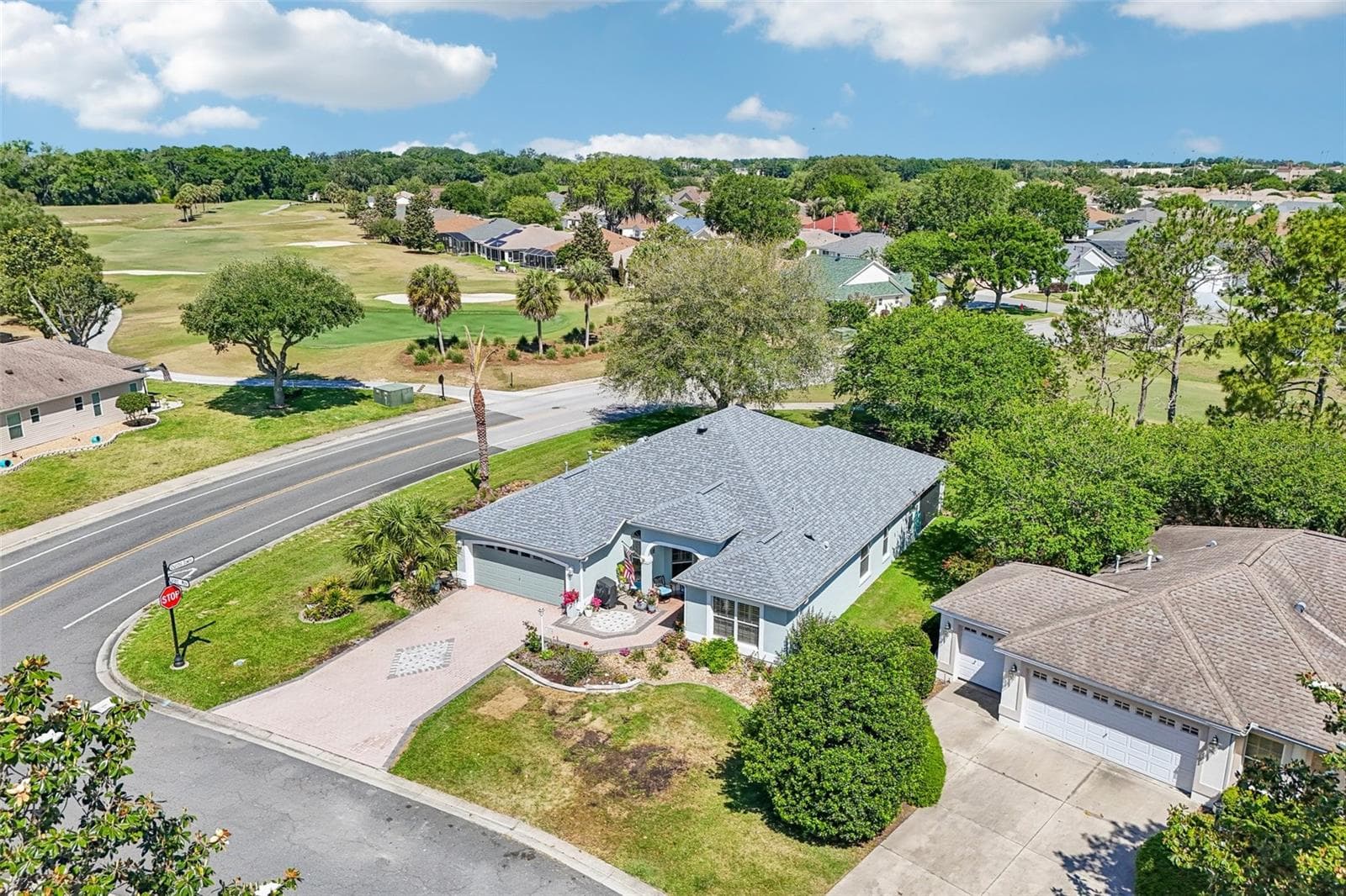 Elevated Right Front - 2837 GRANT WAY, THE VILLAGES