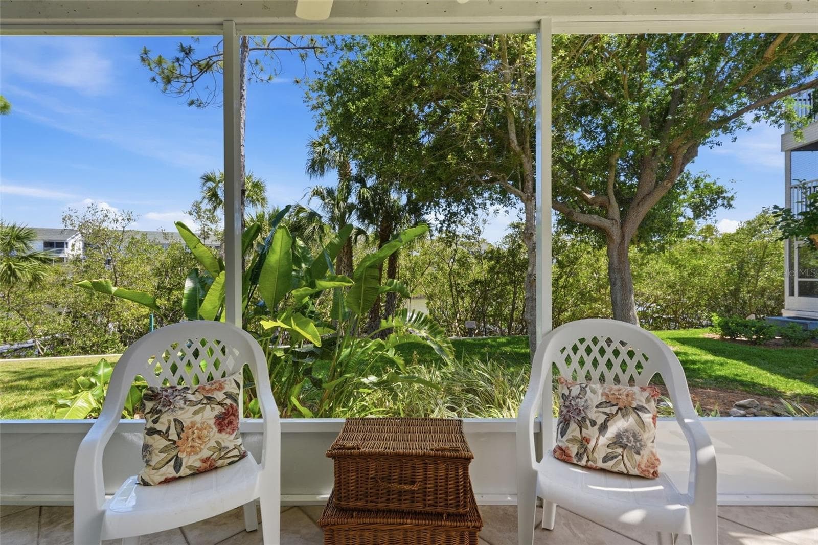 View down the dock immediately when you open the 1st floor sliding doors. - 14837 SEMINOLE TRL, SEMINOLE