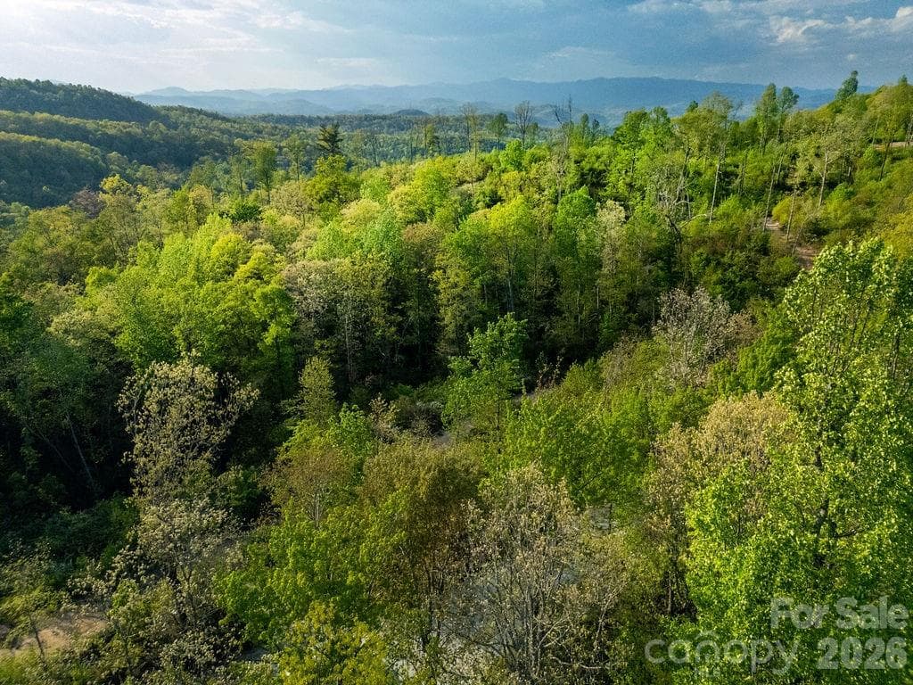 Drone view from ridge of the lot - lot 27 Eastatoe Gap Road, Rosman